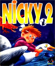 Box cover for Nicky 2 on the Commodore Amiga.