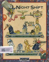 Box cover for Night Shift on the Commodore Amiga.