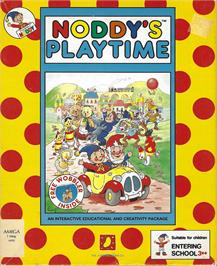 Box cover for Noddy's Playtime on the Commodore Amiga.