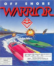 Box cover for Off Shore Warrior on the Commodore Amiga.