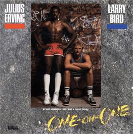 Box cover for One-on-One on the Commodore Amiga.