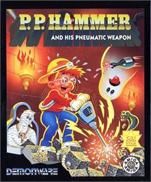 Box cover for P. P. Hammer and His Pneumatic Weapon on the Commodore Amiga.