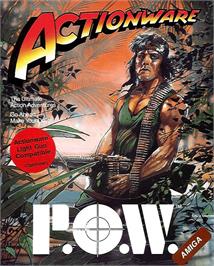 Box cover for P.o.w. on the Commodore Amiga.