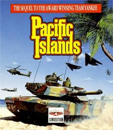 Box cover for Pacific Islands on the Commodore Amiga.