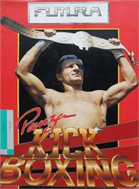 Box cover for Panza Kick Boxing on the Commodore Amiga.