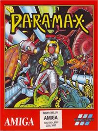 Box cover for Paramax on the Commodore Amiga.