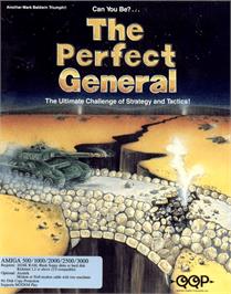 Box cover for Perfect General on the Commodore Amiga.