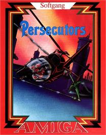 Box cover for Persecutors on the Commodore Amiga.
