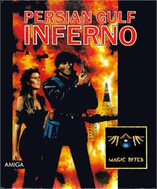 Box cover for Persian Gulf Inferno on the Commodore Amiga.