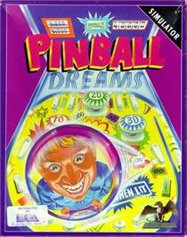 Box cover for Pinball Dreams on the Commodore Amiga.