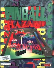 Box cover for Pinball Hazard on the Commodore Amiga.