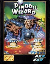 Box cover for Pinball Wizard on the Commodore Amiga.