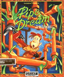 Box cover for Pipe Dream on the Commodore Amiga.