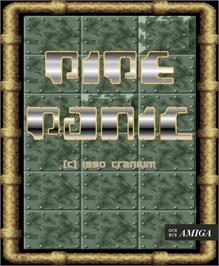 Box cover for Pipe Panic on the Commodore Amiga.