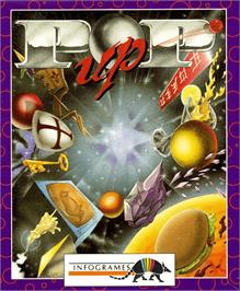 Box cover for Pop-up on the Commodore Amiga.