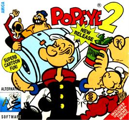 Box cover for Popeye 2 on the Commodore Amiga.