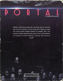 Box cover for Portal on the Commodore Amiga.