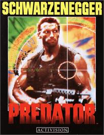 Box cover for Predator on the Commodore Amiga.