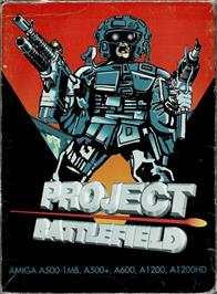 Box cover for Project Battlefield on the Commodore Amiga.