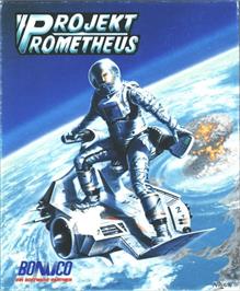 Box cover for Projekt Prometheus on the Commodore Amiga.