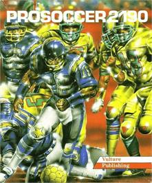Box cover for Prosoccer 2190 on the Commodore Amiga.