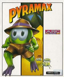Box cover for Pyramax on the Commodore Amiga.