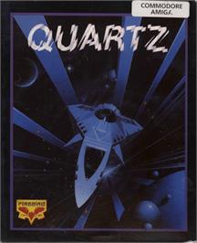 Box cover for Quartz on the Commodore Amiga.