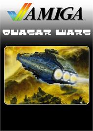 Box cover for Quasar Wars on the Commodore Amiga.