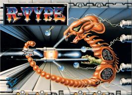 Box cover for R-type on the Commodore Amiga.