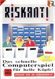 Box cover for Riskant! on the Commodore Amiga.