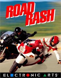 Box cover for Road Rash on the Commodore Amiga.