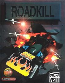 Box cover for Roadkill on the Commodore Amiga.