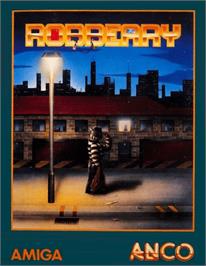 Box cover for Robbeary on the Commodore Amiga.