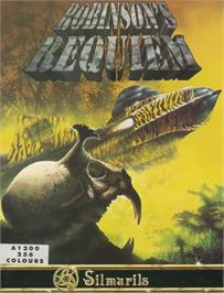 Box cover for Robinson's Requiem on the Commodore Amiga.