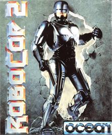 Box cover for Robocop 2 on the Commodore Amiga.