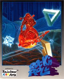 Box cover for Rock 'n Roll on the Commodore Amiga.