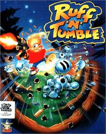 Box cover for Ruff 'n' Tumble on the Commodore Amiga.