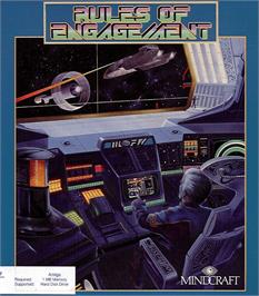 Box cover for Rules of Engagement on the Commodore Amiga.