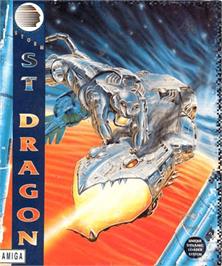 Box cover for Saint Dragon on the Commodore Amiga.