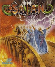 Box cover for Satan on the Commodore Amiga.