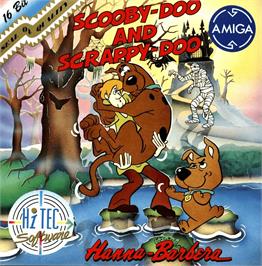 Box cover for Scooby-doo And Scrappy-doo on the Commodore Amiga.