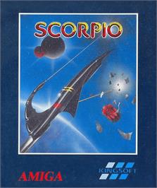 Box cover for Scorpio on the Commodore Amiga.