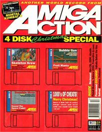Box cover for Sensible World Of Moon Soccer on the Commodore Amiga.