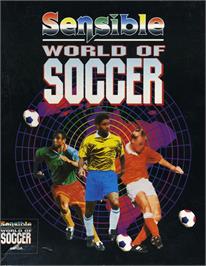 Box cover for Sensible World Of Soccer on the Commodore Amiga.