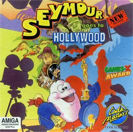 Box cover for Seymour Goes to Hollywood on the Commodore Amiga.