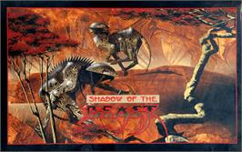 Box cover for Shadow Of The Beast on the Commodore Amiga.
