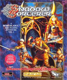 Box cover for Shadow Sorcerer on the Commodore Amiga.