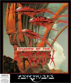 Box cover for Shadow of the Beast 2 on the Commodore Amiga.