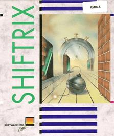 Box cover for Shiftrix on the Commodore Amiga.