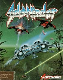 Box cover for Sidewinder on the Commodore Amiga.